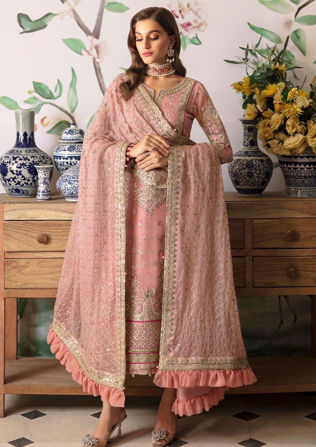 Gulaal Chiffon Fancy