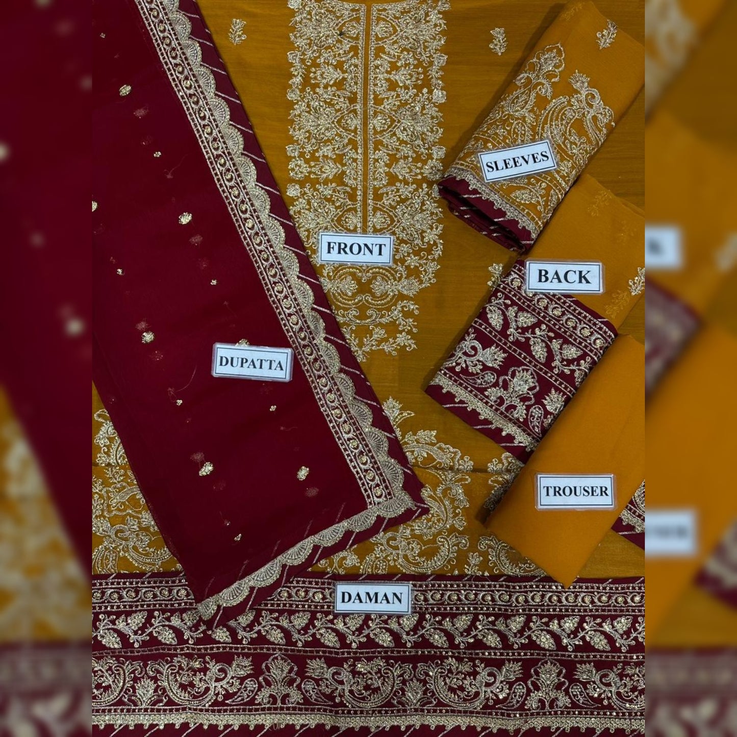 Asim Jofa Chiffon Fancy