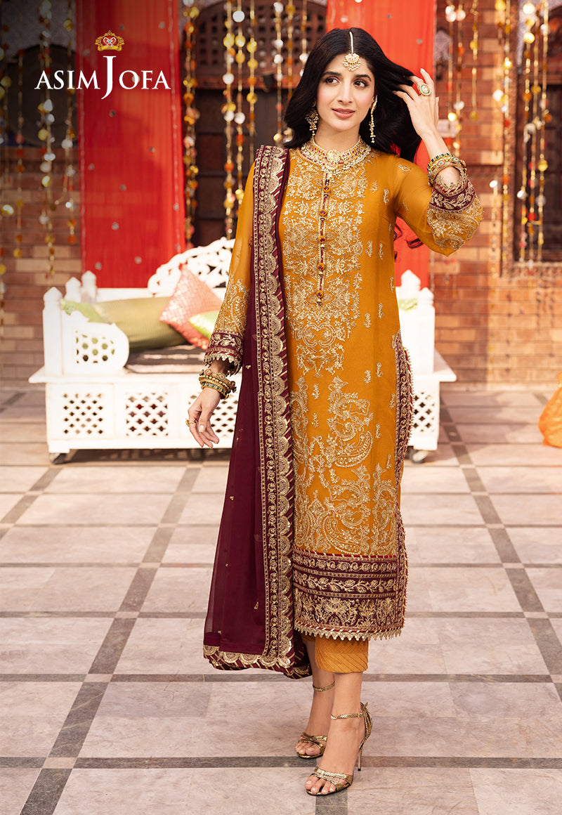 Asim Jofa Chiffon Fancy