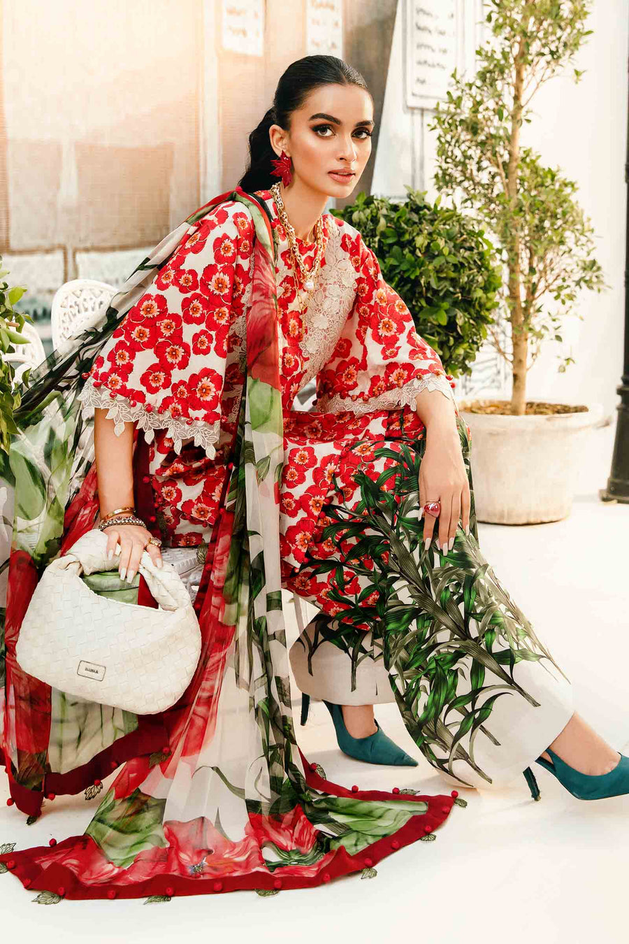 M Print Lawn Fancy
