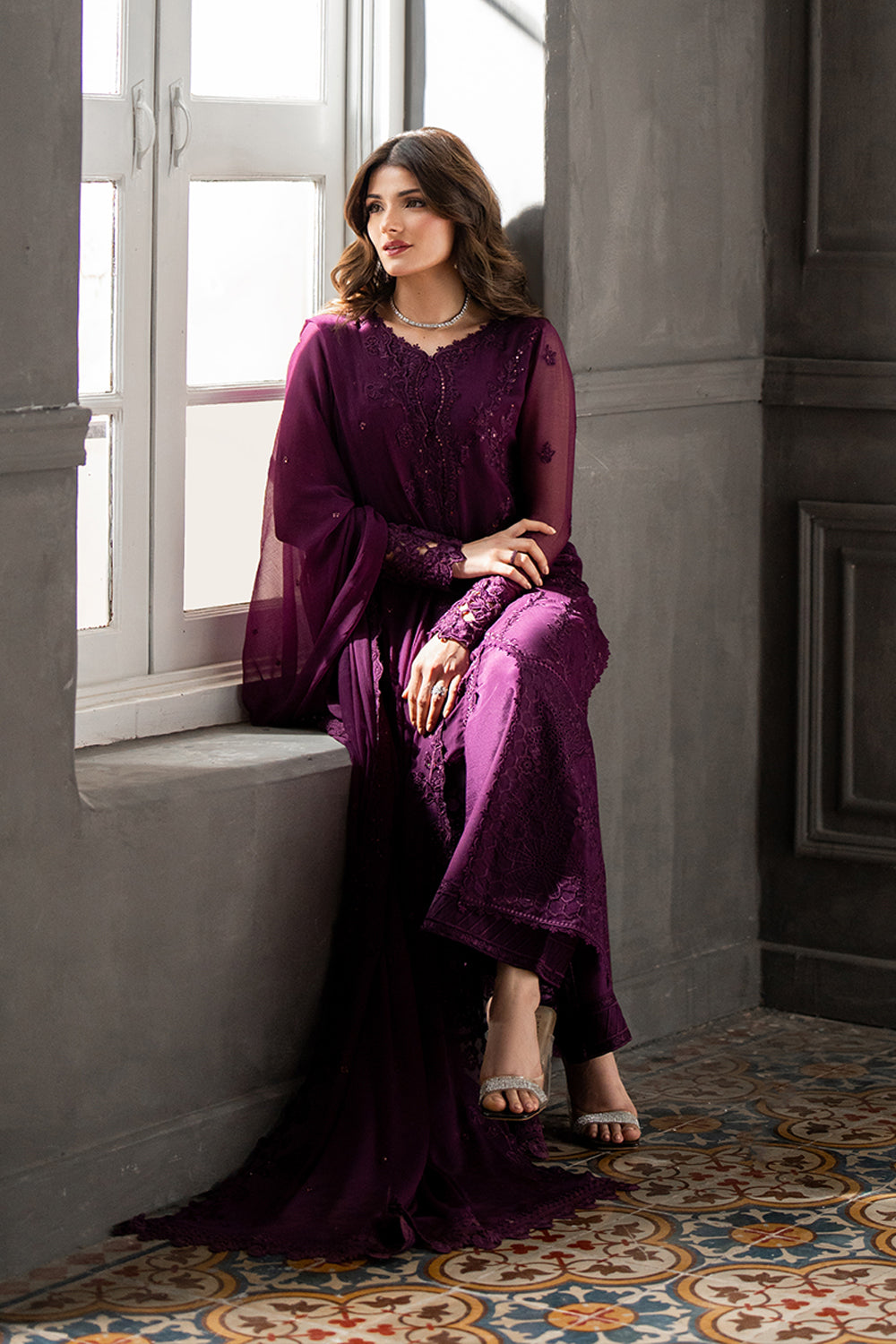 Azure Chiffon Fancy