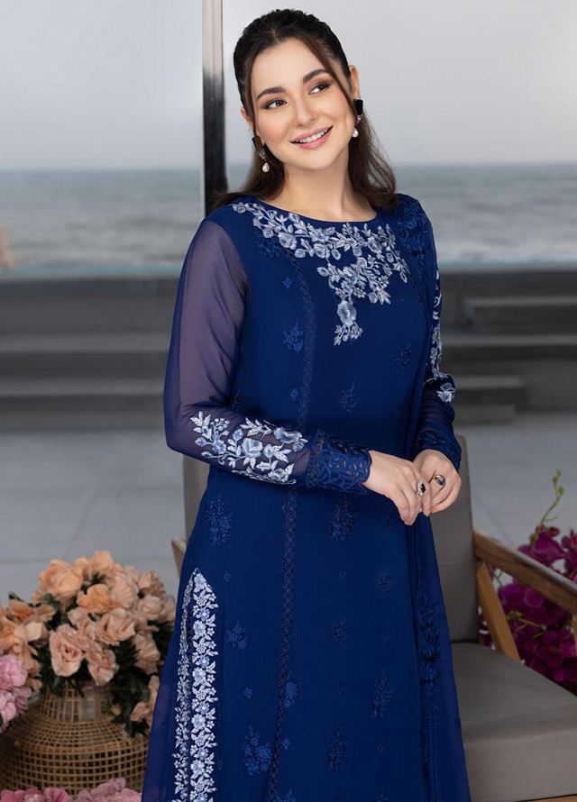 Azure Chiffon Fancy