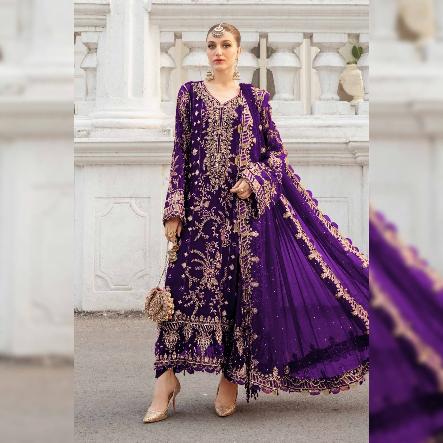 Maria B Chiffon Fancy