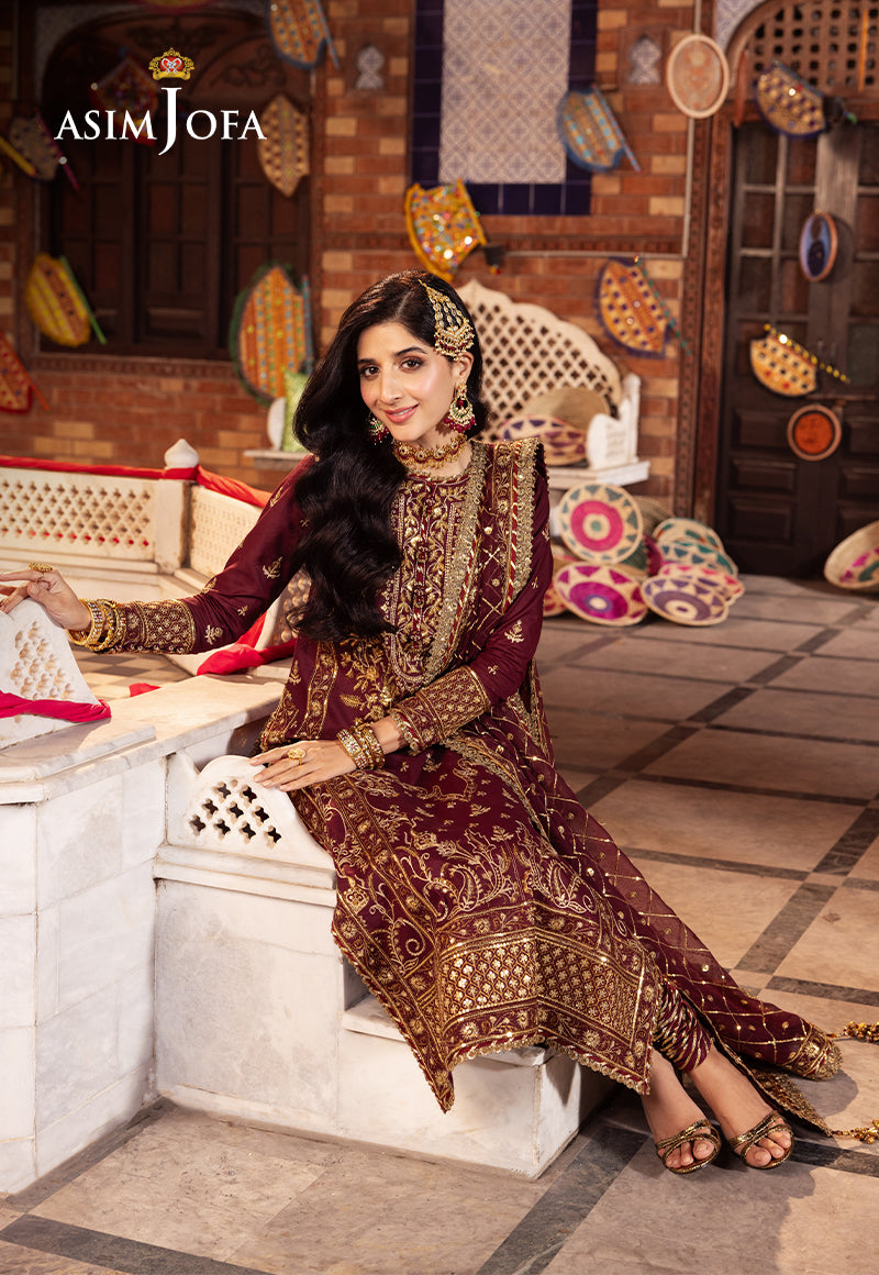 Asim Jofa Chiffon Fancy
