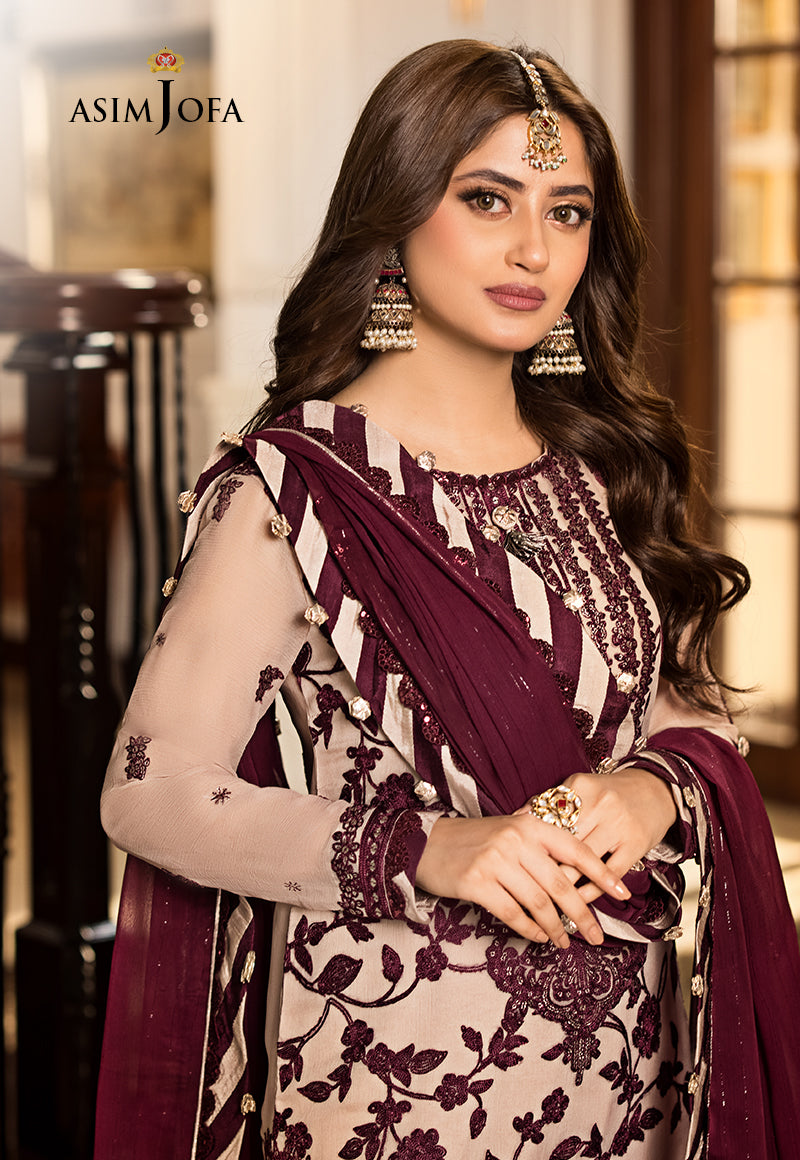 Asim Jofa Chiffon Fancy