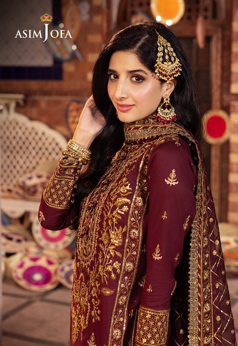 Asim Jofa Chiffon Fancy