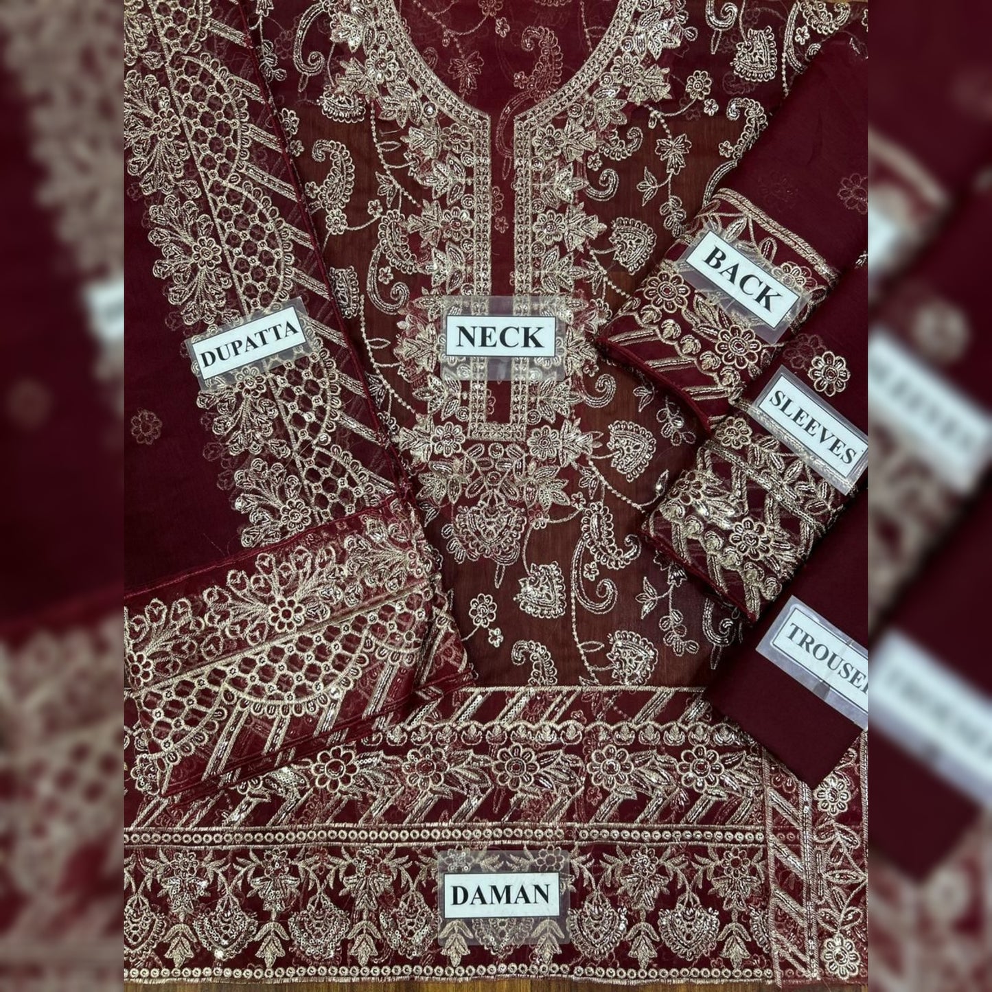 Asim Jofa Chiffon Fancy