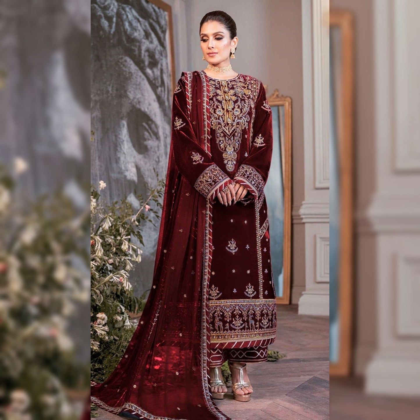 Asim Jofa Velvet Fancy