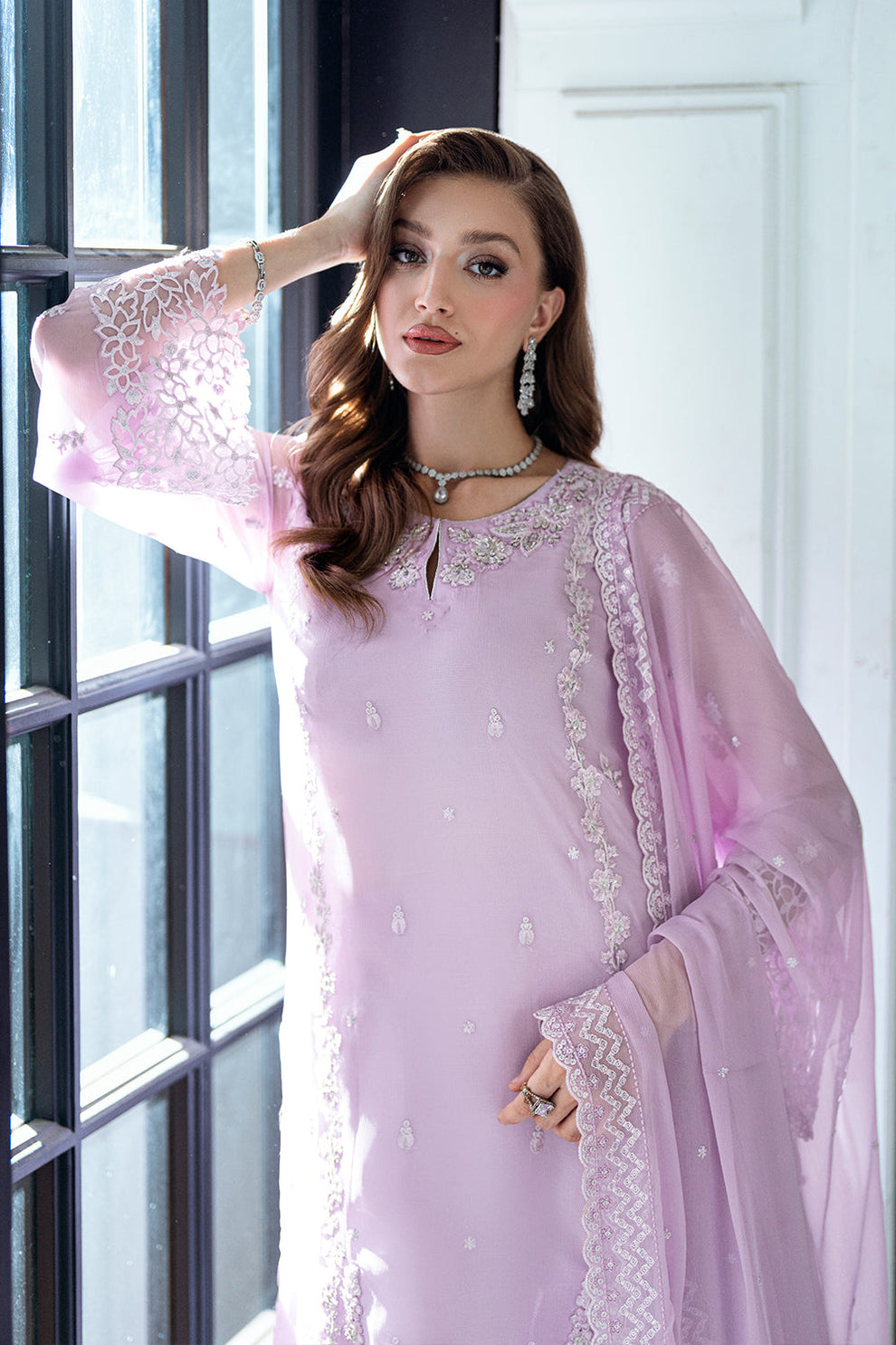 Azure Chiffon Fancy