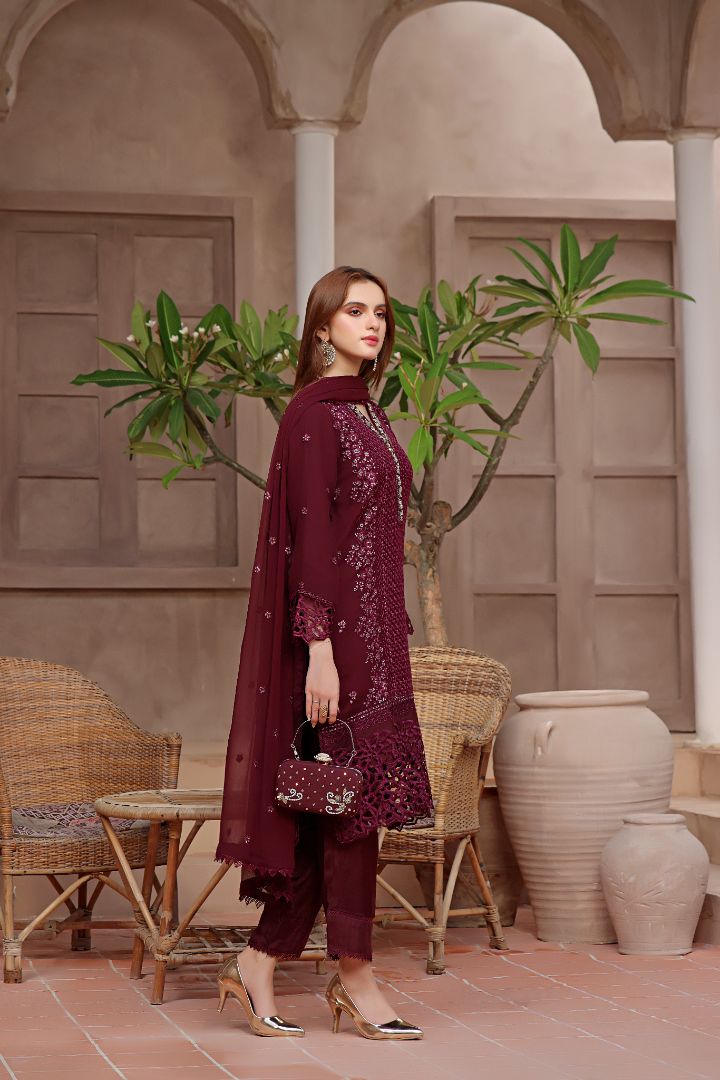 Crimson Chiffon Fancy