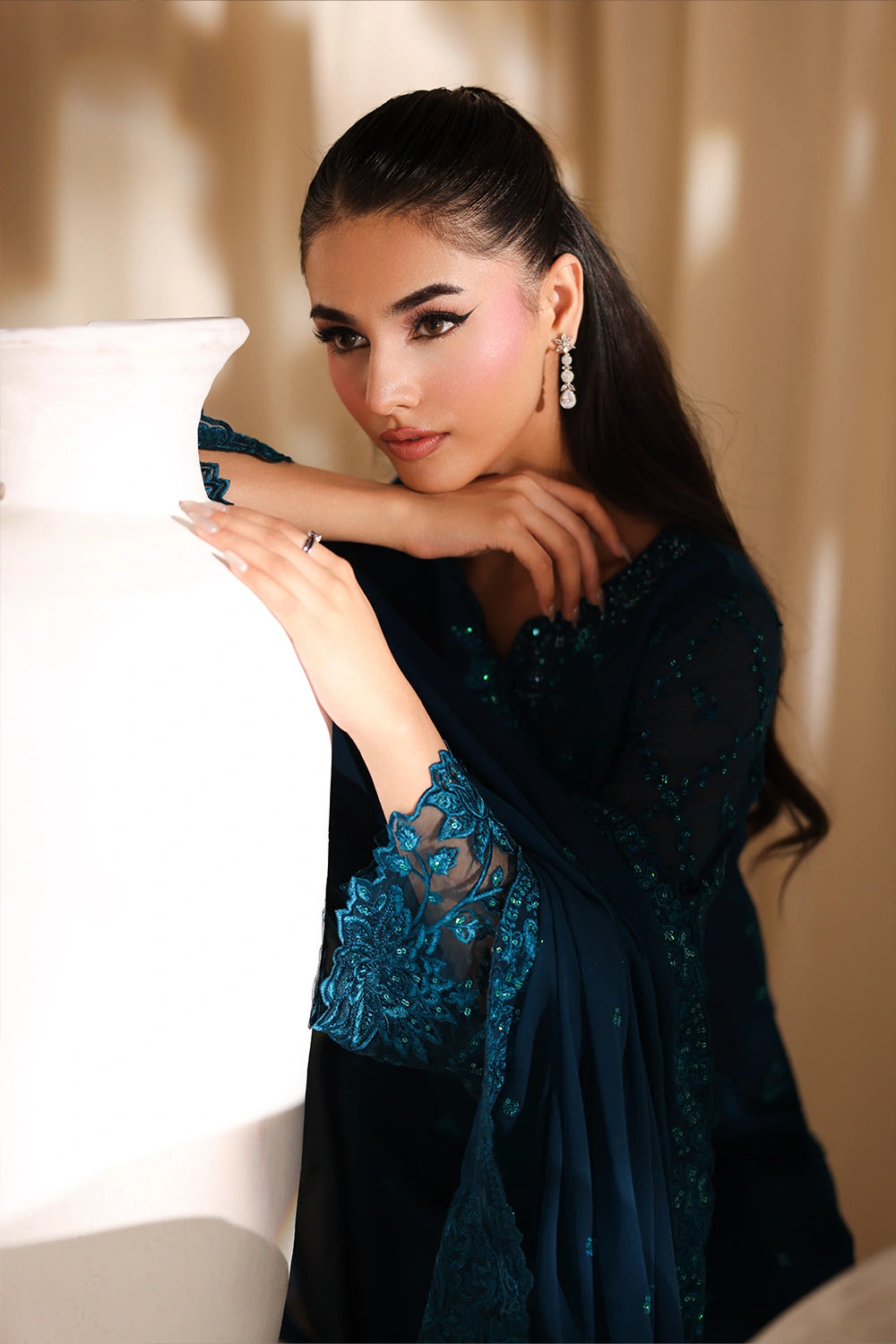 Azure Chiffon Fancy