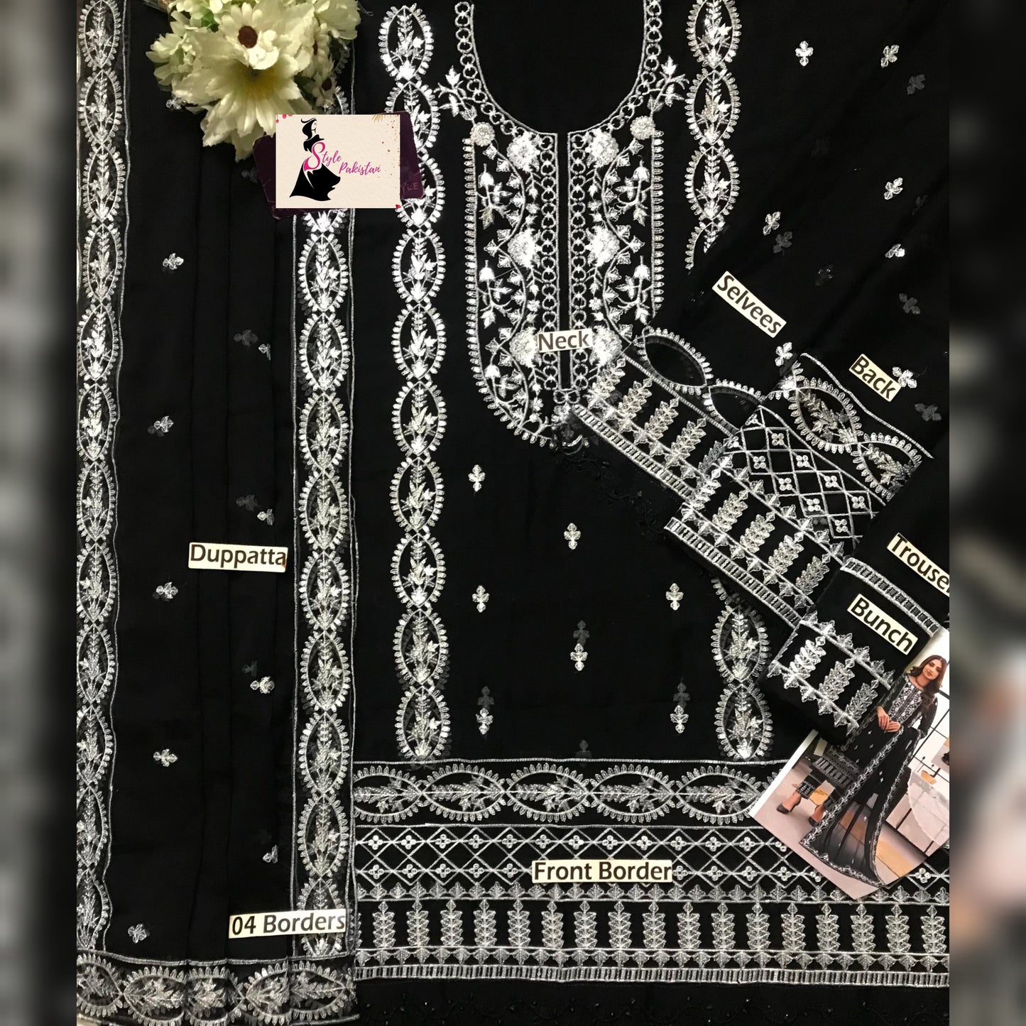 Cyanic Chiffon Fancy