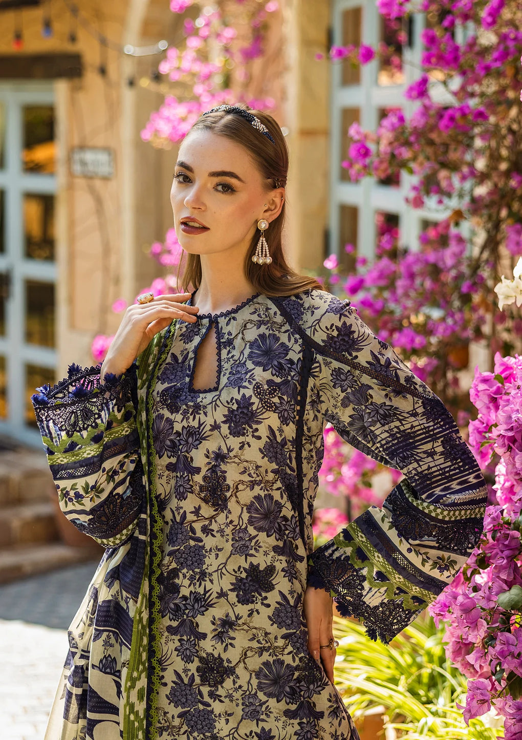 Elaf Lawn Fancy