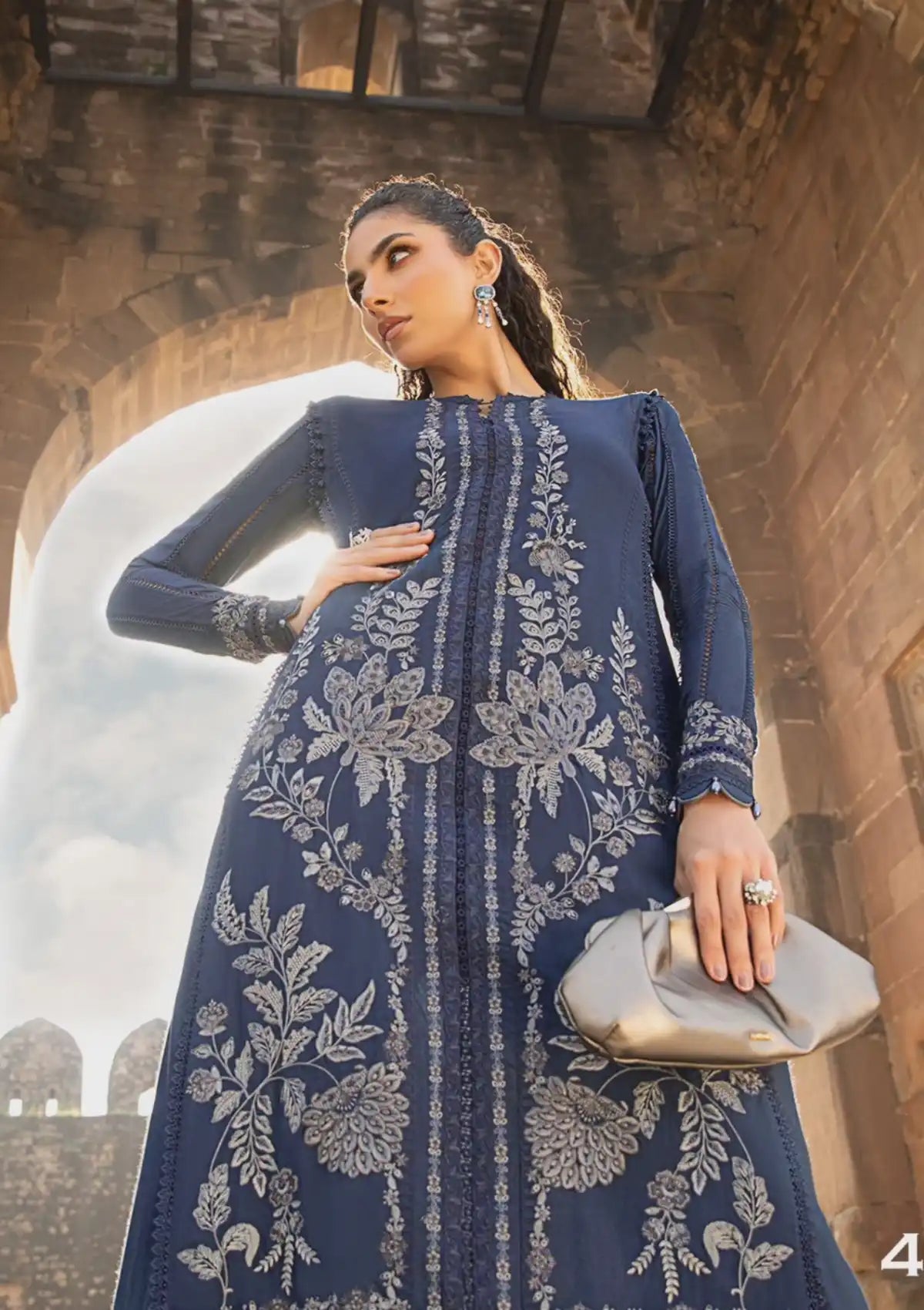 M Print Lawn Fancy