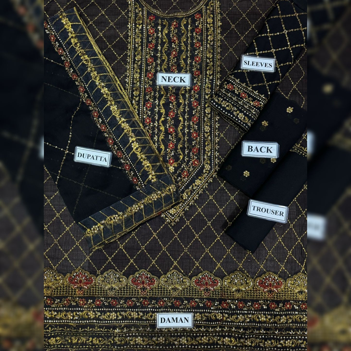 Asim Jofa Chiffon Fancy