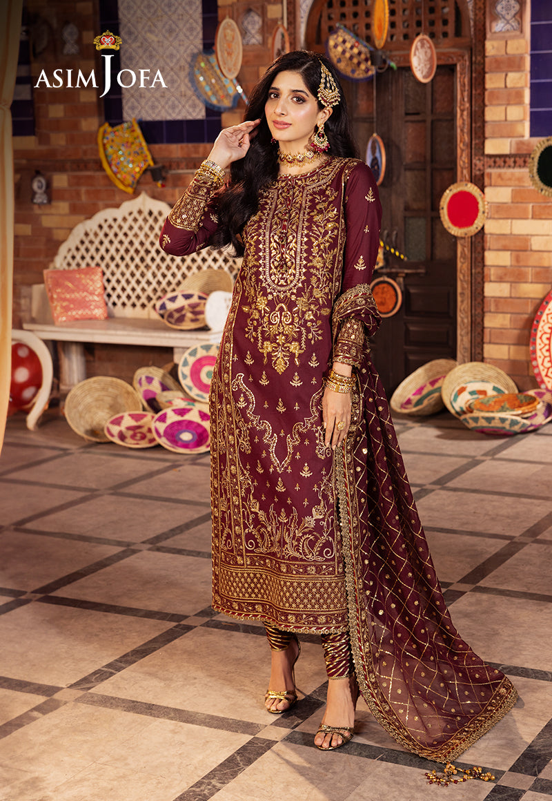 Asim Jofa Chiffon Fancy