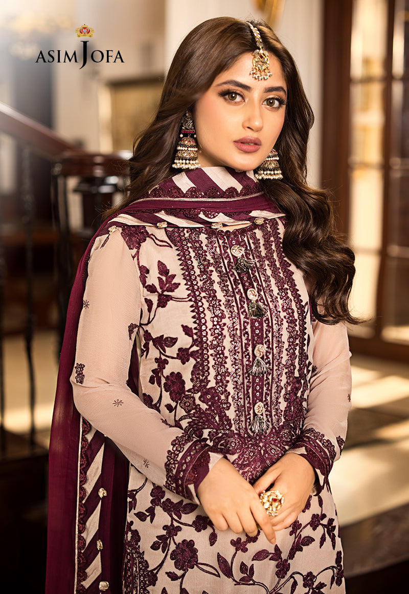 Asim Jofa Chiffon Fancy