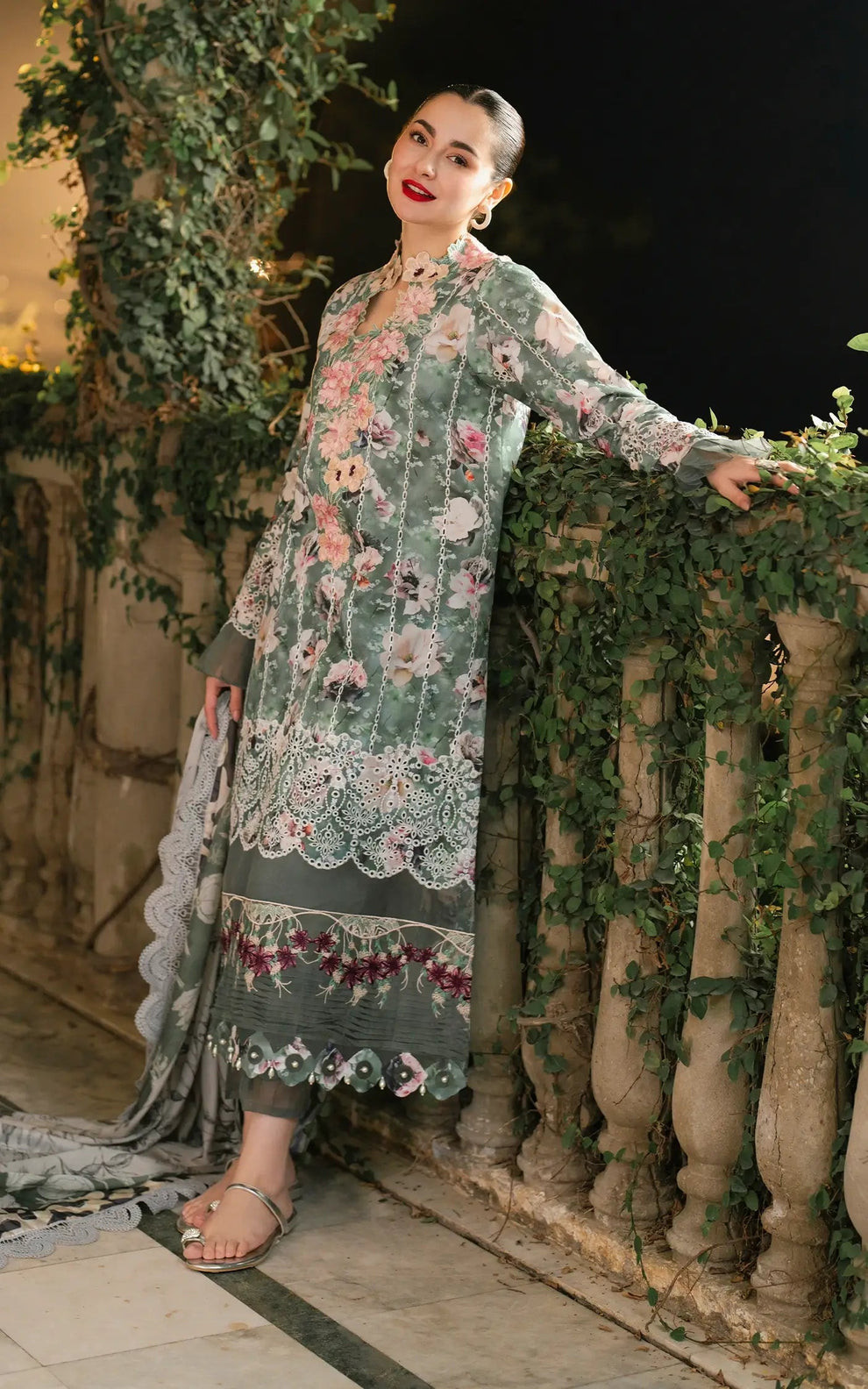 Asifa & Nabeel Lawn Fancy
