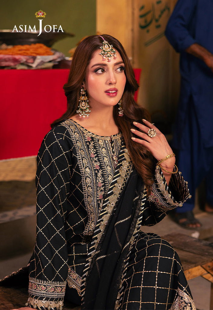 Asim Jofa Chiffon Fancy
