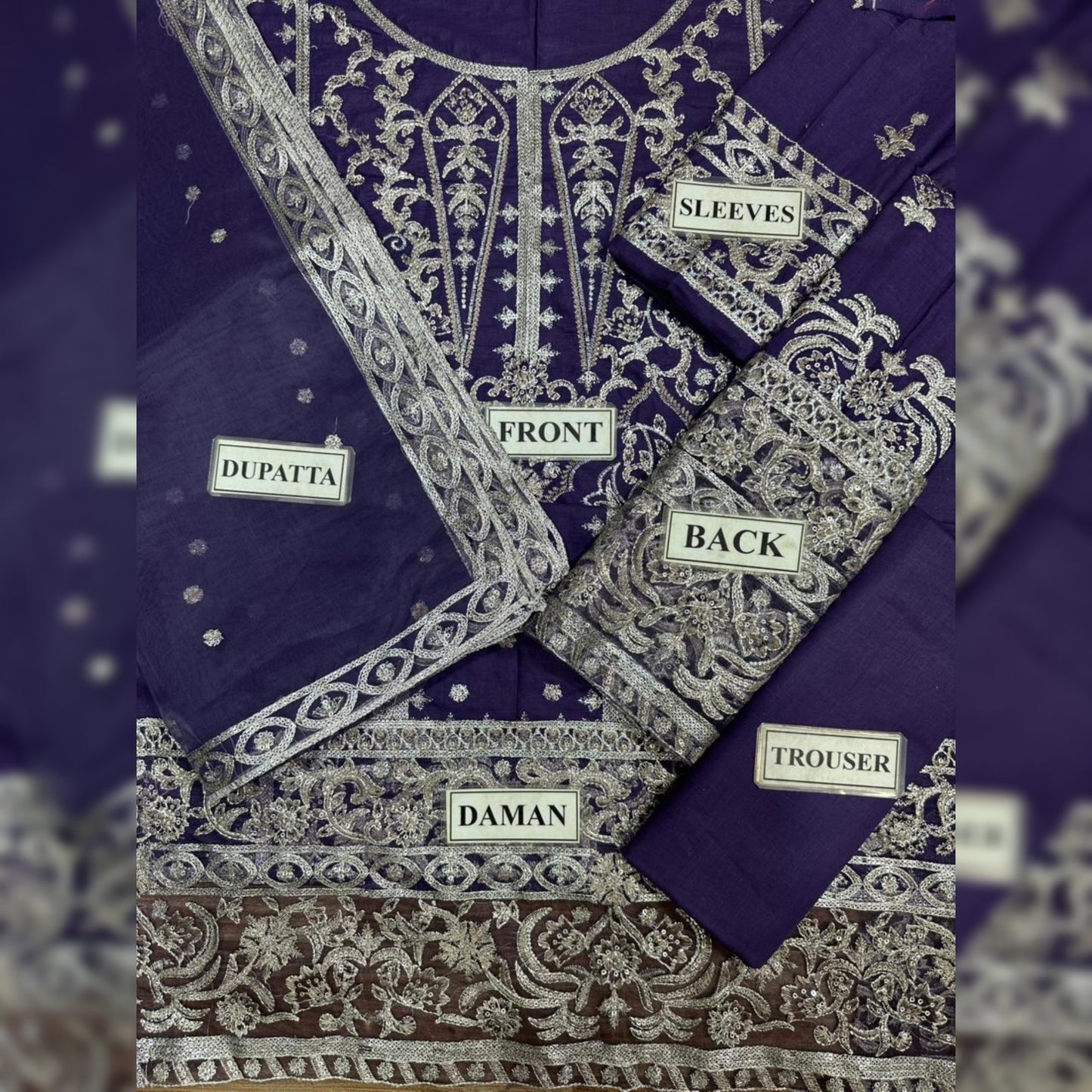 Asim Jofa Chiffon Fancy