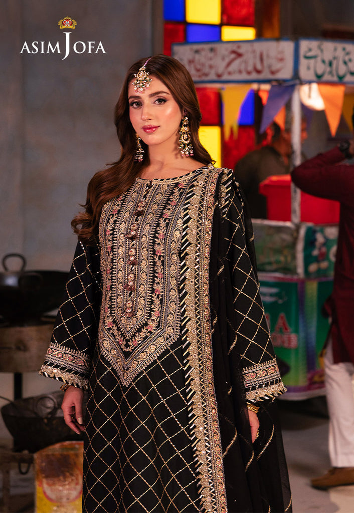 Asim Jofa Chiffon Fancy