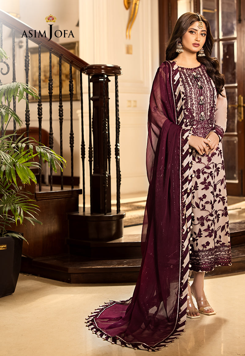 Asim Jofa Chiffon Fancy