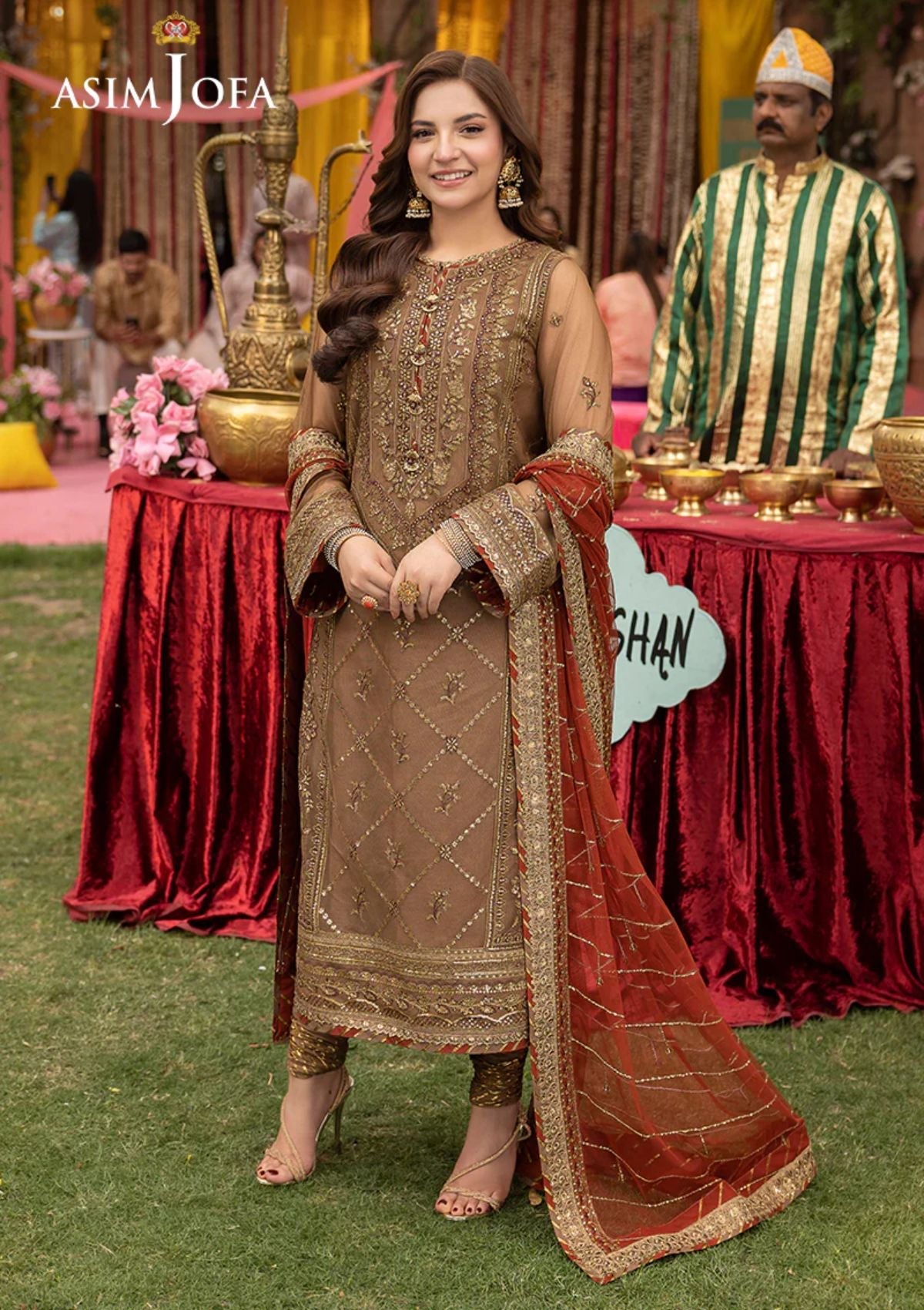 Asim Jofa Chiffon Fancy