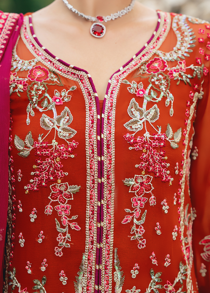 Gulaal Chiffon Fancy