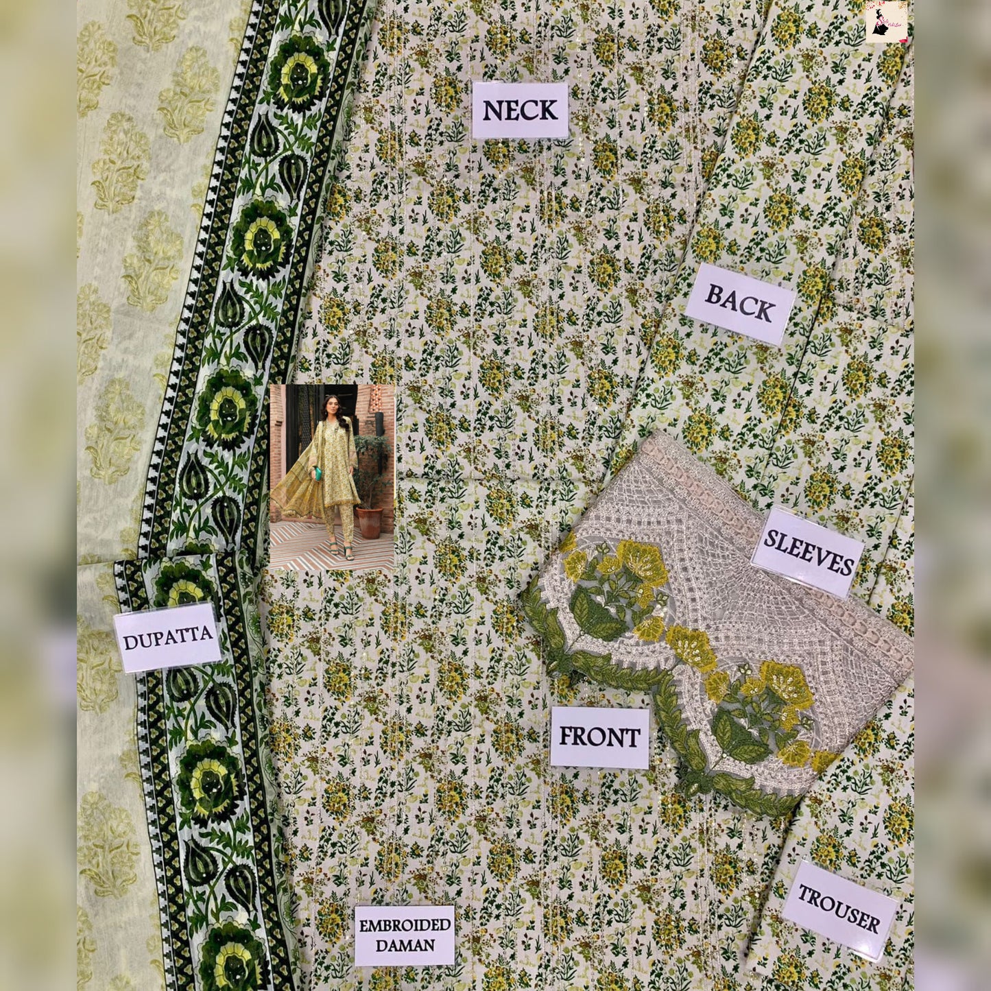 Maria B Lawn Fancy