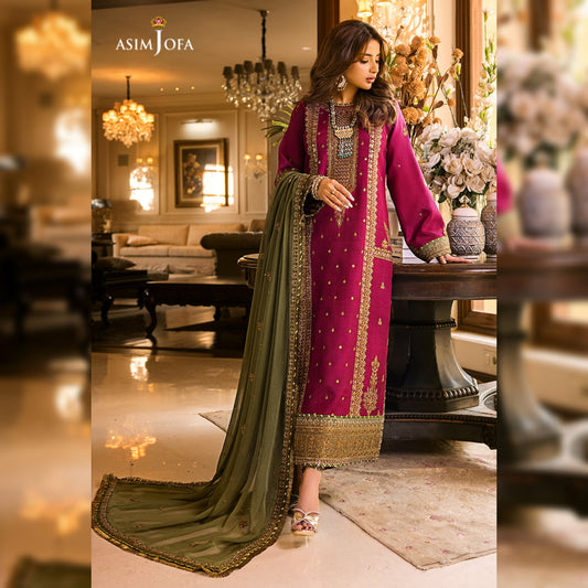 Asim Jofa Chiffon Fancy