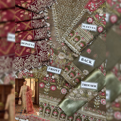 Crimson Organza Fancy