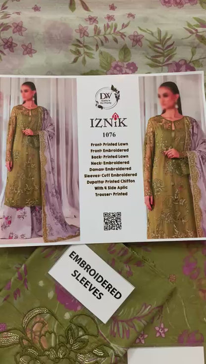Iznik Lawn Fancy