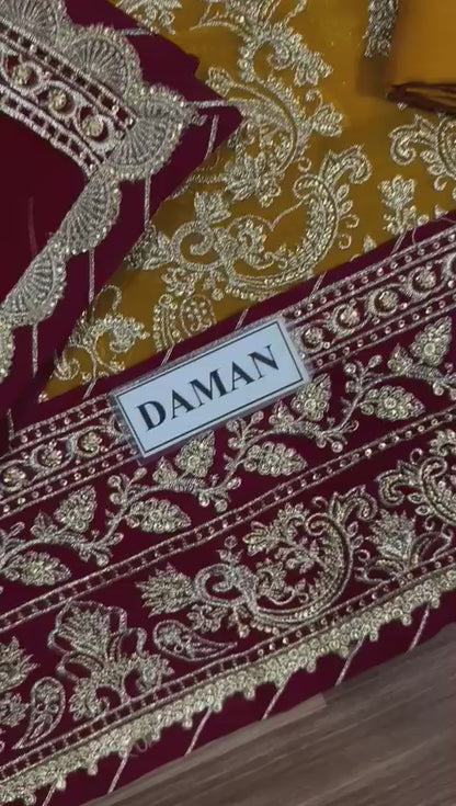 Asim Jofa Chiffon Fancy
