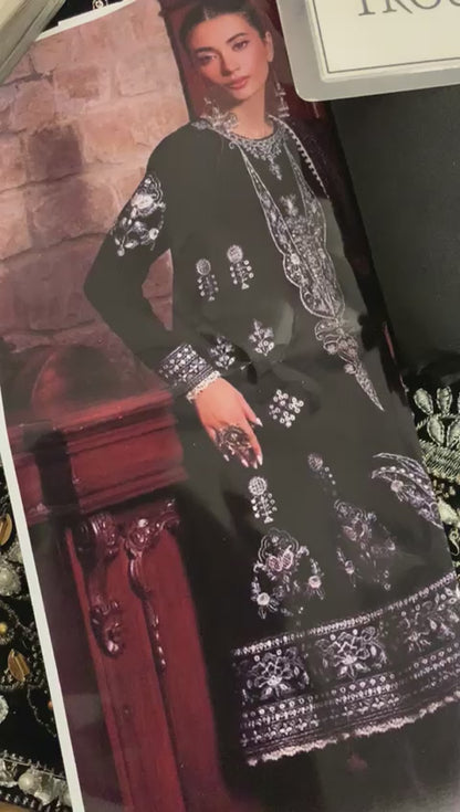 Saadia Asad Velvet Fancy