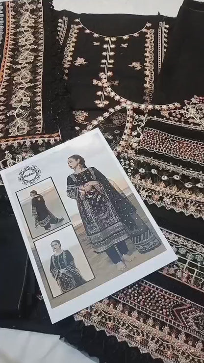 Qalamkar ChikanKari Fancy