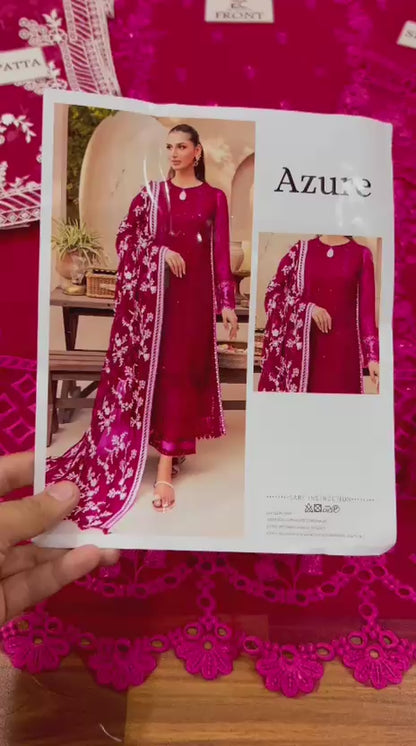 Azure Chiffon Fancy