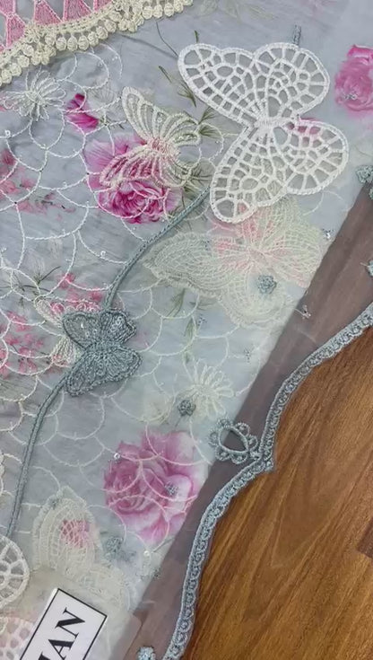 M Print Lawn Fancy