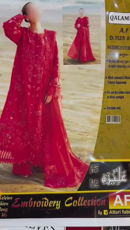 Qalamkar Lawn Fancy