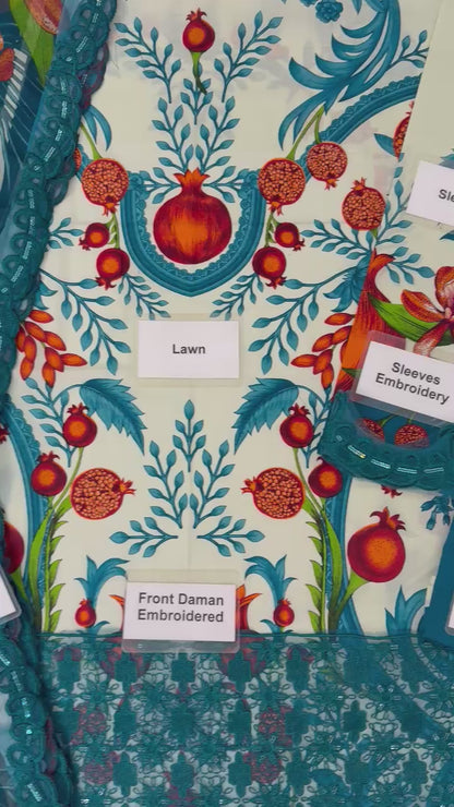Maria B Lawn Fancy