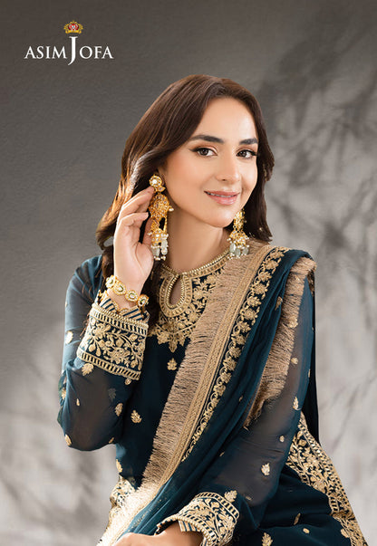 Asim Jofa Chiffon Fancy