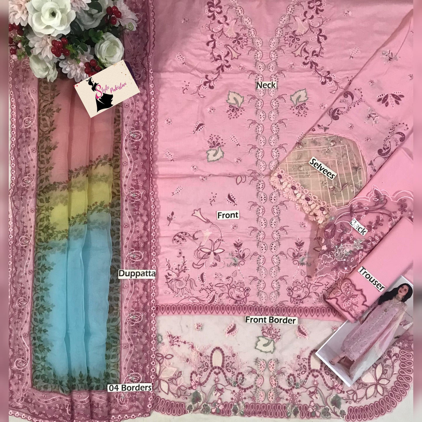 Qalamkar Lawn Fancy