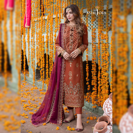 Asim Jofa Chiffon Fancy