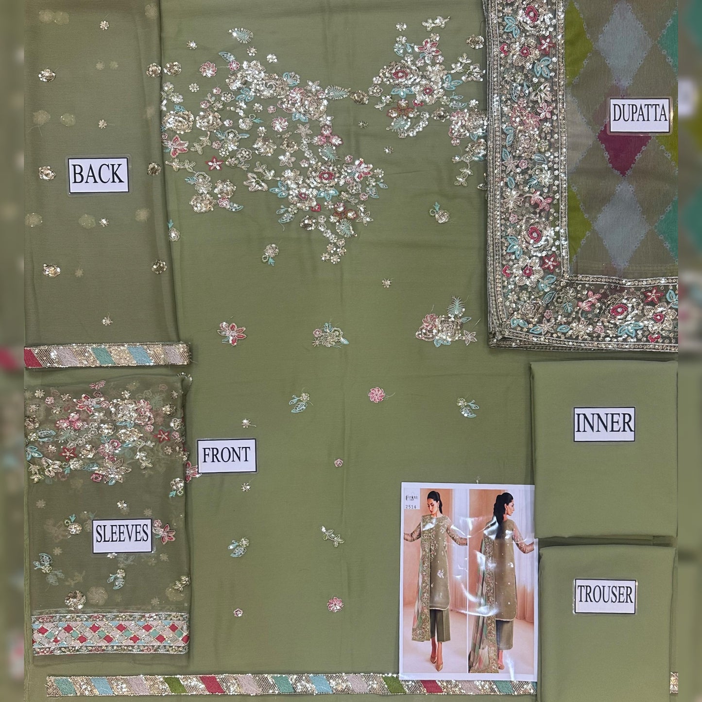 Farasha Chiffon Fancy