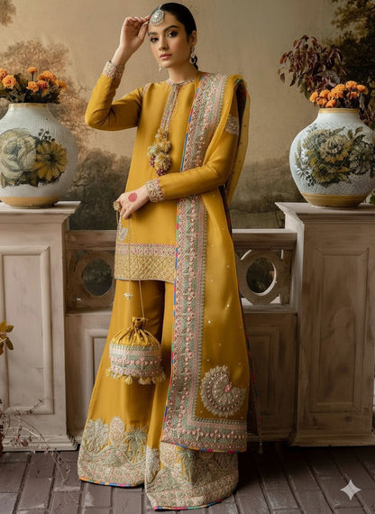 Hussain Rehar Organza Fancy