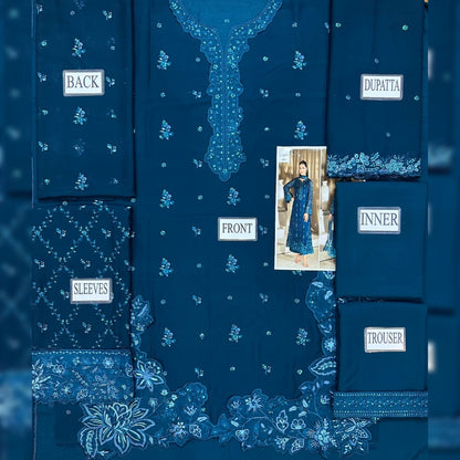 Azure Chiffon Fancy