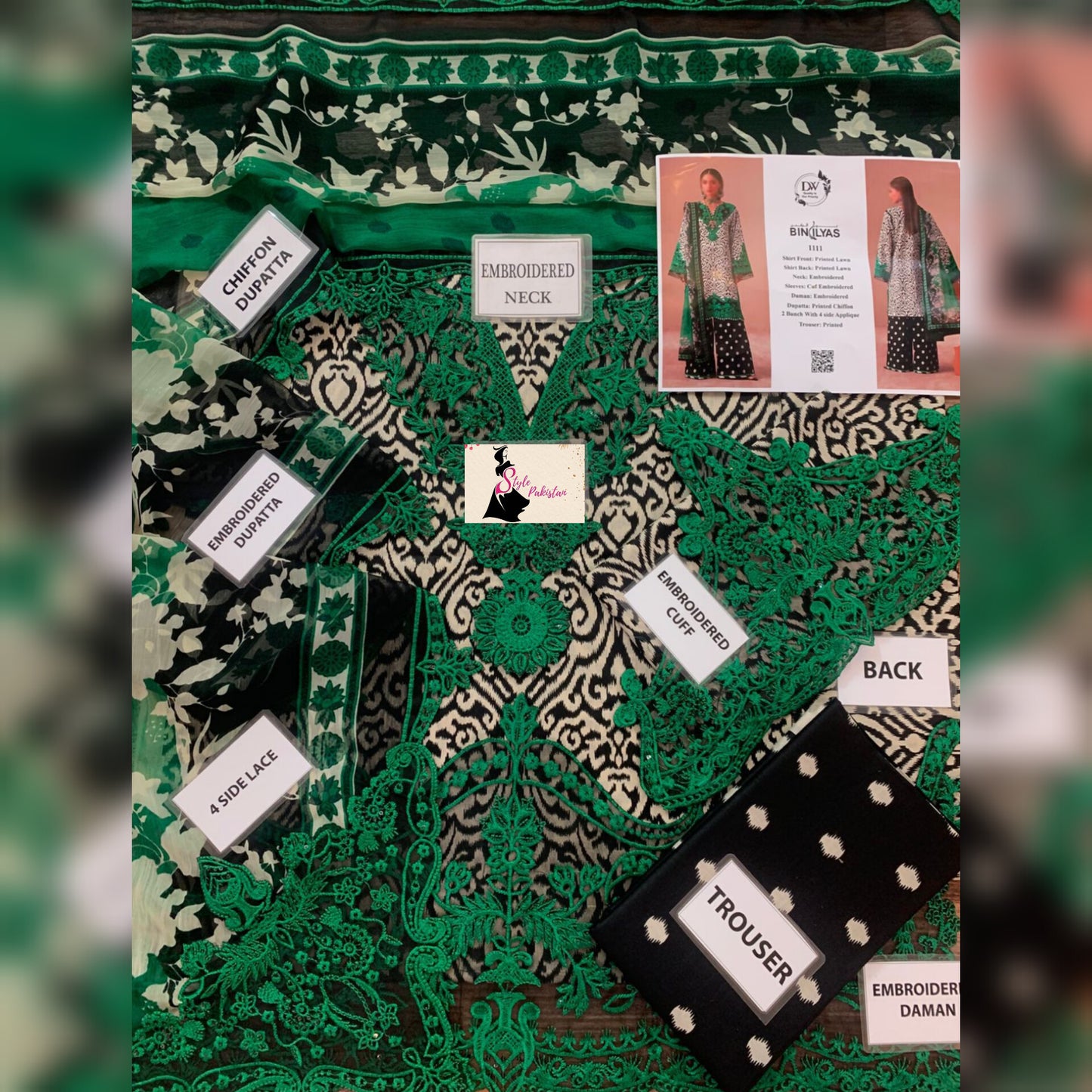 Bin Ilyas Lawn Collection