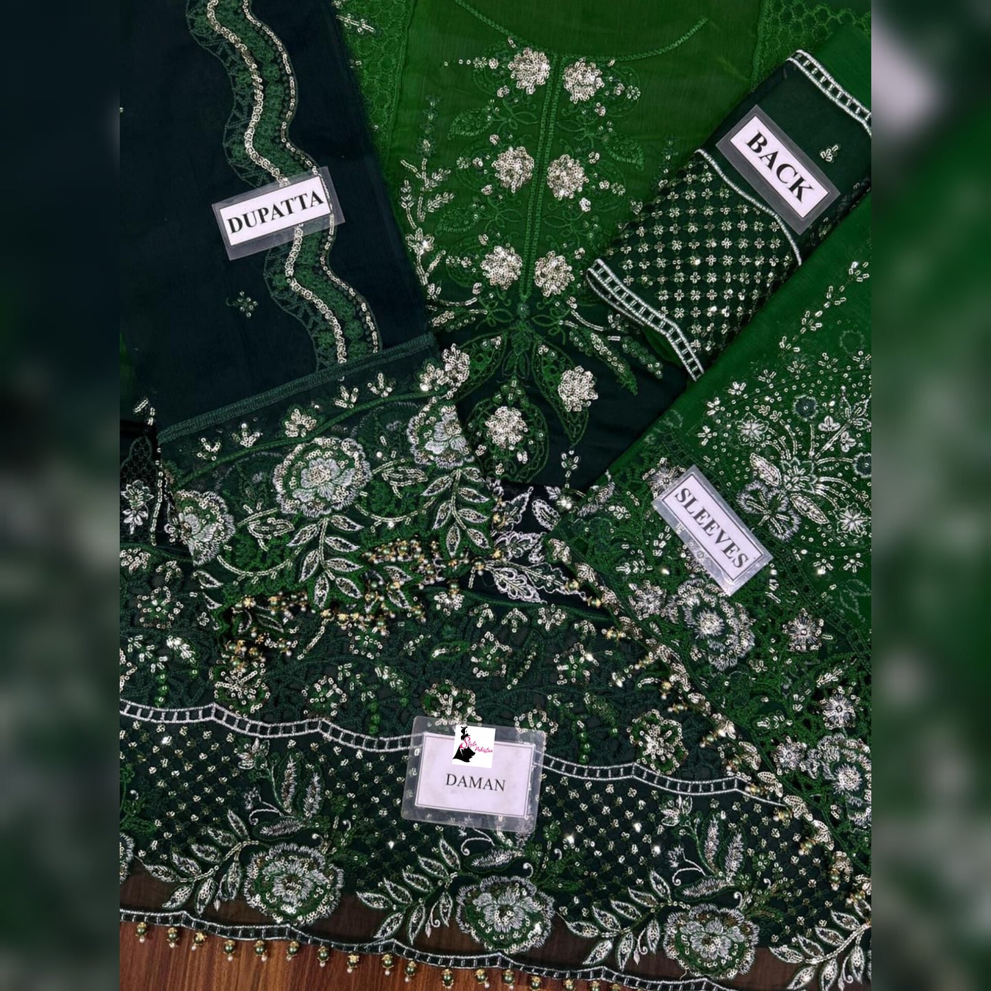 Maria B Chiffon Fancy