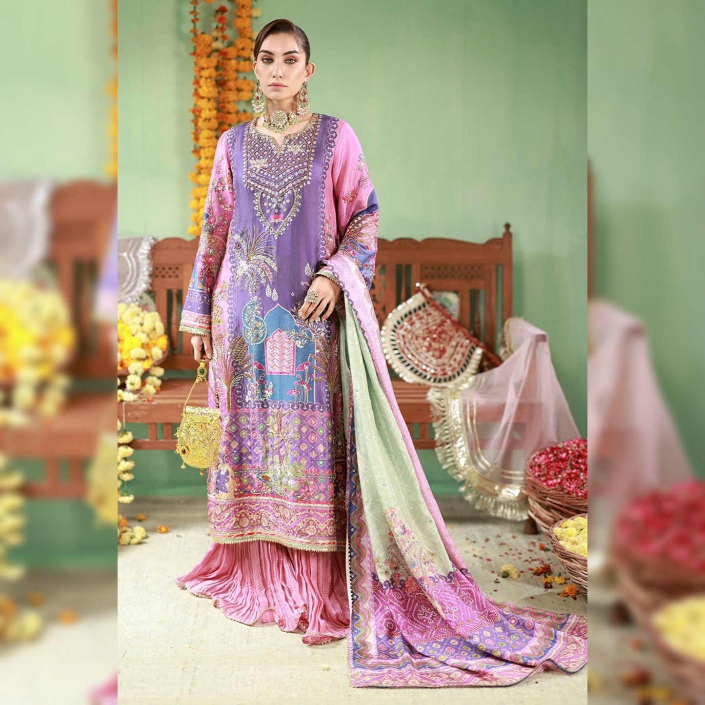 Ansab Jahangir Lawn Fancy
