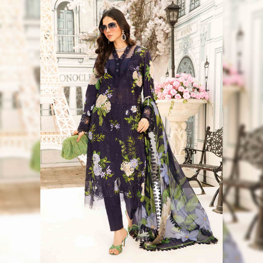 M Print Lawn Fancy