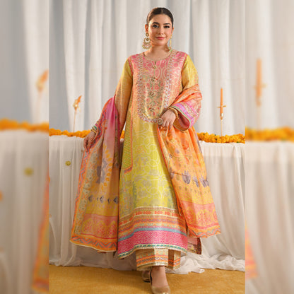 Ansab Jahangir Swiss Lawn Fancy